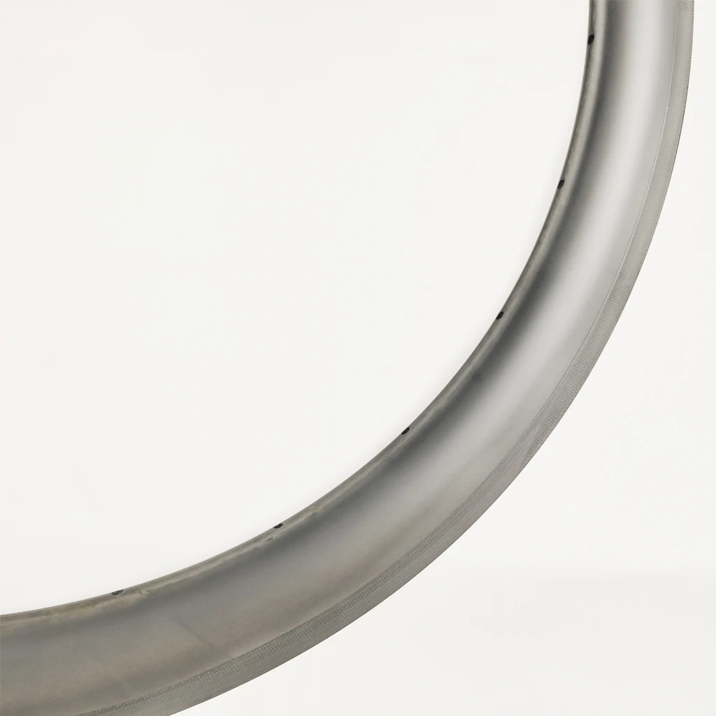 700c Track And Road Carbon Road Rim Width 25mm Height 50mm Clincher Tubeless Ready Bicycle Rims