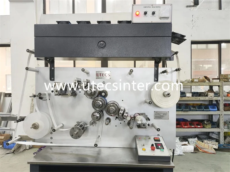 UGS1002 2 Color Automatic PP Strap Printing Machine PET Packing Belt Band Flexo Offset Printer