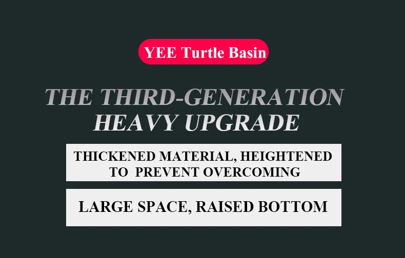 Yee Wholesale Big White Amphibious Reptiles Turtle Tank Cases 2