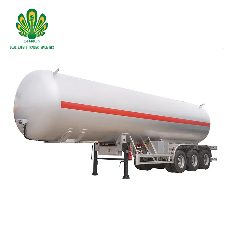 LPG Tanker Methane Tank Trailer LPG Railway Propane Transport Trailer Road Tanker Trailer