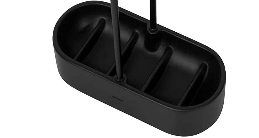 Umbrella Holder with Removable Drip Tray Industrial Metal Umbrella Stand Outdoor Indoor Large Umbrella Standing Rack