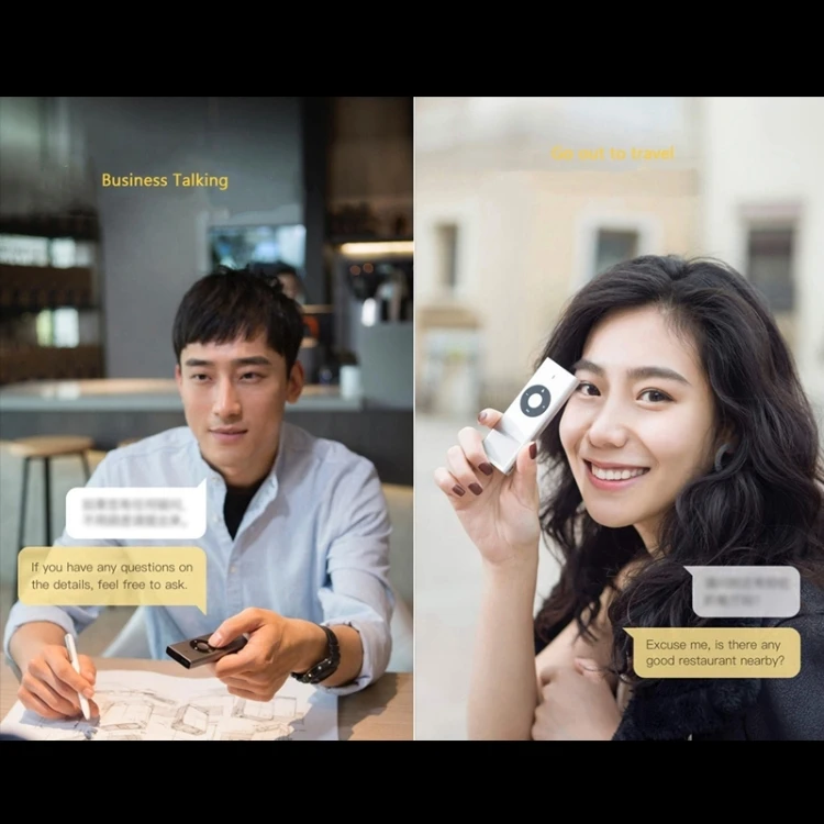  Умный переводчик Xiaomi AI для путешествий учебы работы 15
