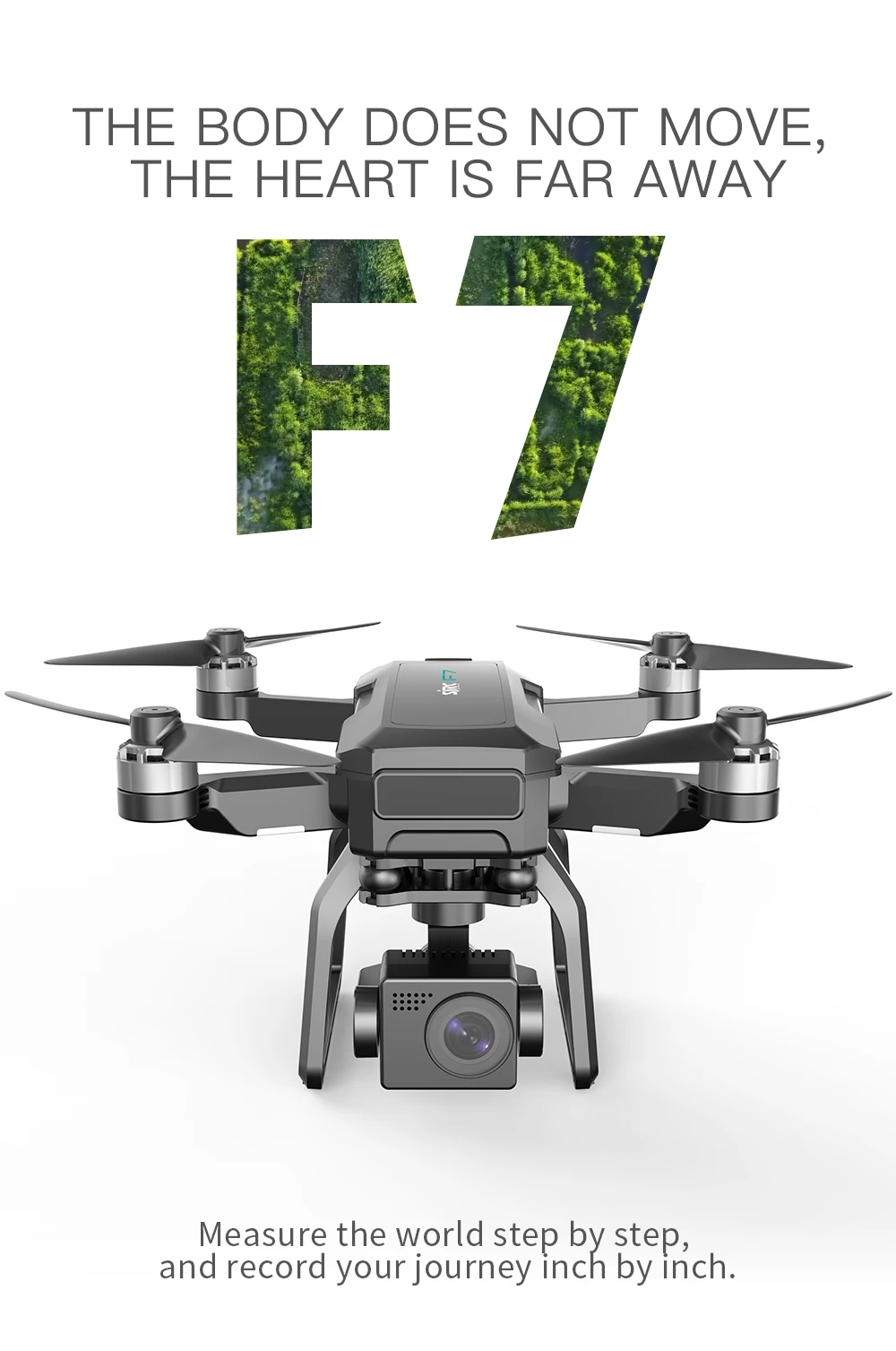  Горячая Распродажа хоши SJRC F7 4K PRO Дрон GPS 3-осевому гидростабилизатору оптического потока Двойная камера 5G Трансмиссия стабилизатор Квадрокоптер с дистанционным