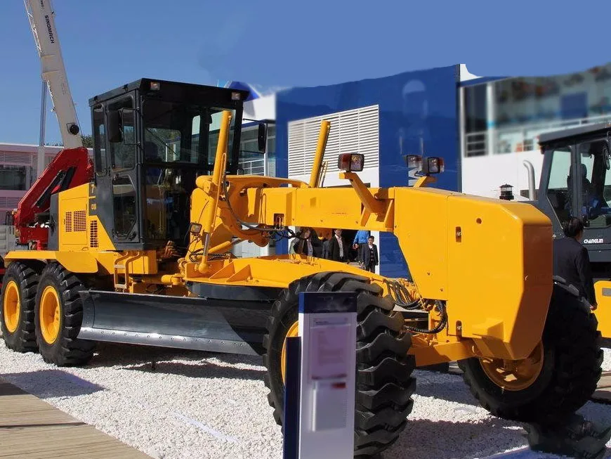 180Hp Motor Grader 718T With Ripper and Blade