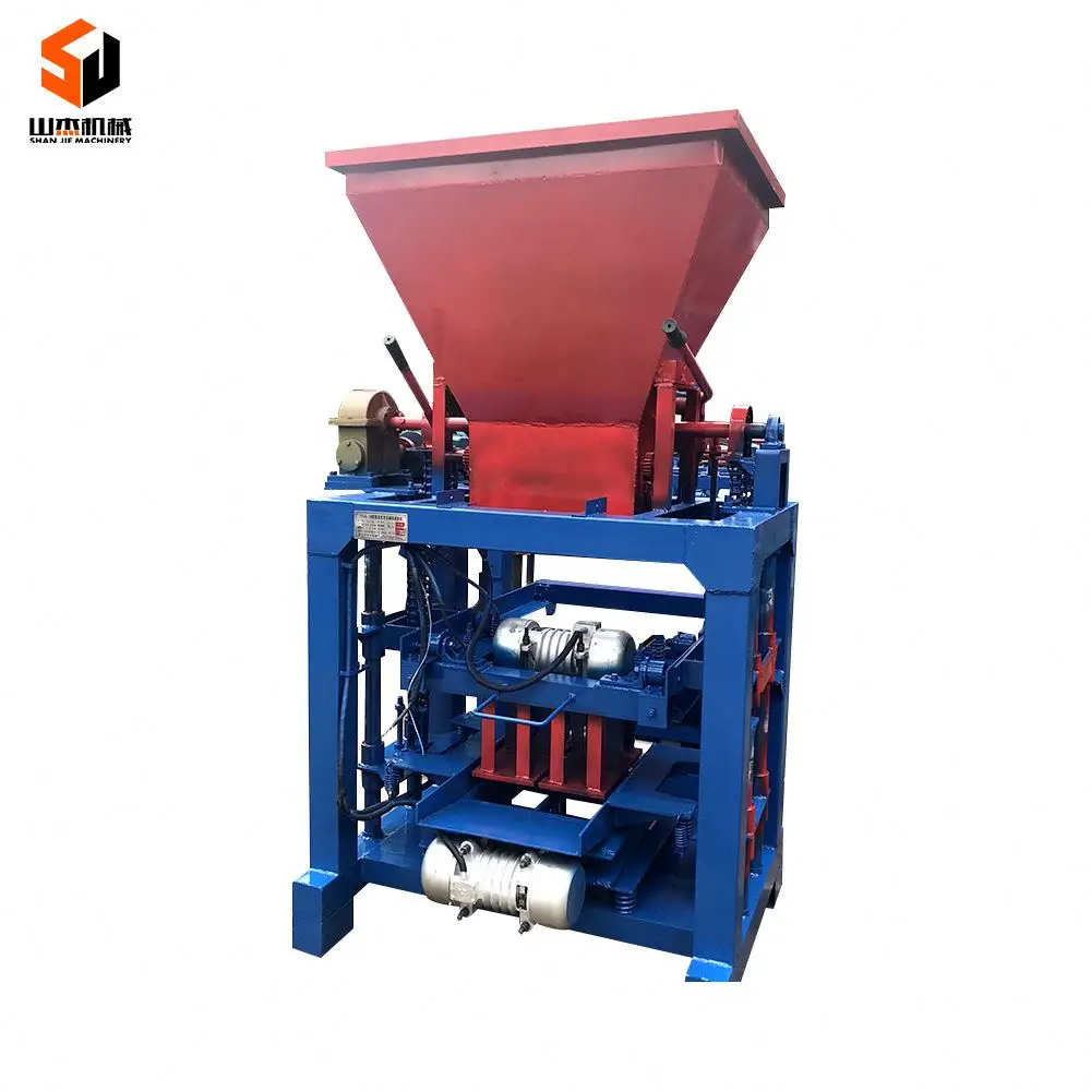 New Product New design small business idea Money making machine for earth clay soil brick making machine production line