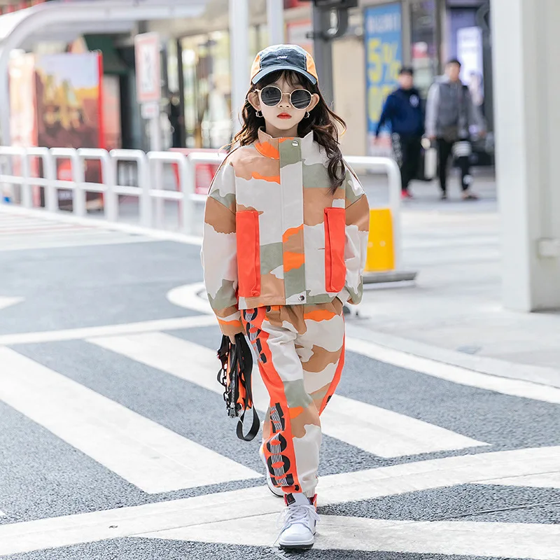 Children clothing Hot sale winter girls cargo clothing sets infant kids boutique clothes teenage girls clothes