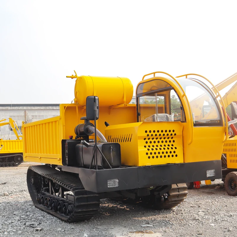 Best Price 8 Tons Crawler Truck Transporter Crawler Dump Truck Suitable For All Terrain Crawler Tractors For Sale