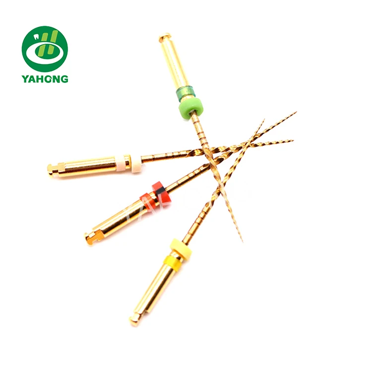 Dental teeth niti root canal file rotary treatment edge endodontic endo files