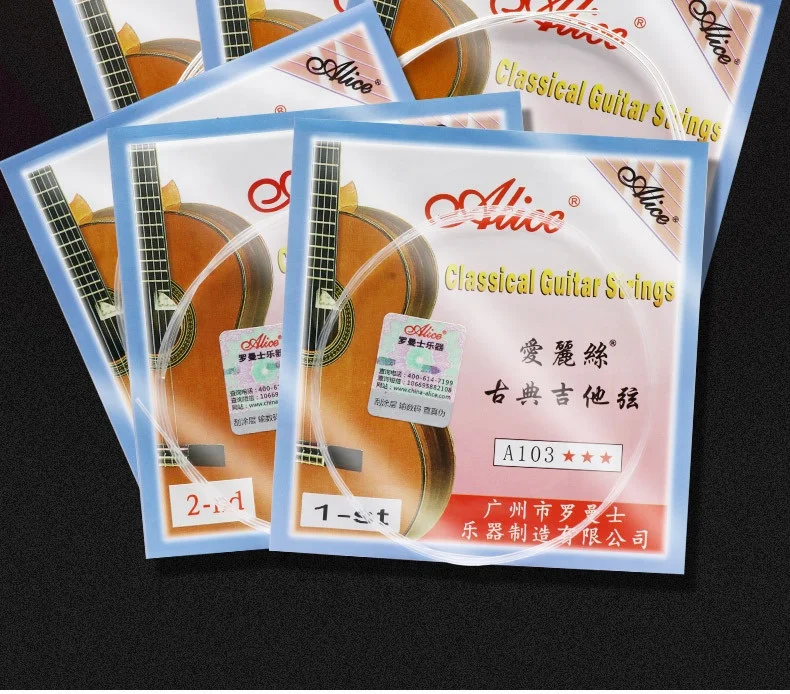 Alice A103 Professional base Classical guitar 4 string bulk guitar strings acoustic
