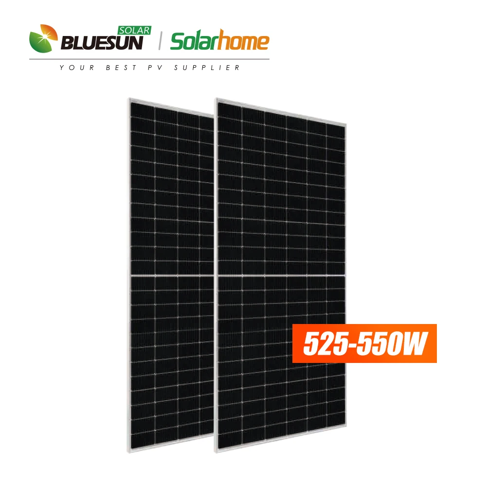 High Efficiency Paneles solares TUV 550W Photovoltaic Module PERC Solar Cell