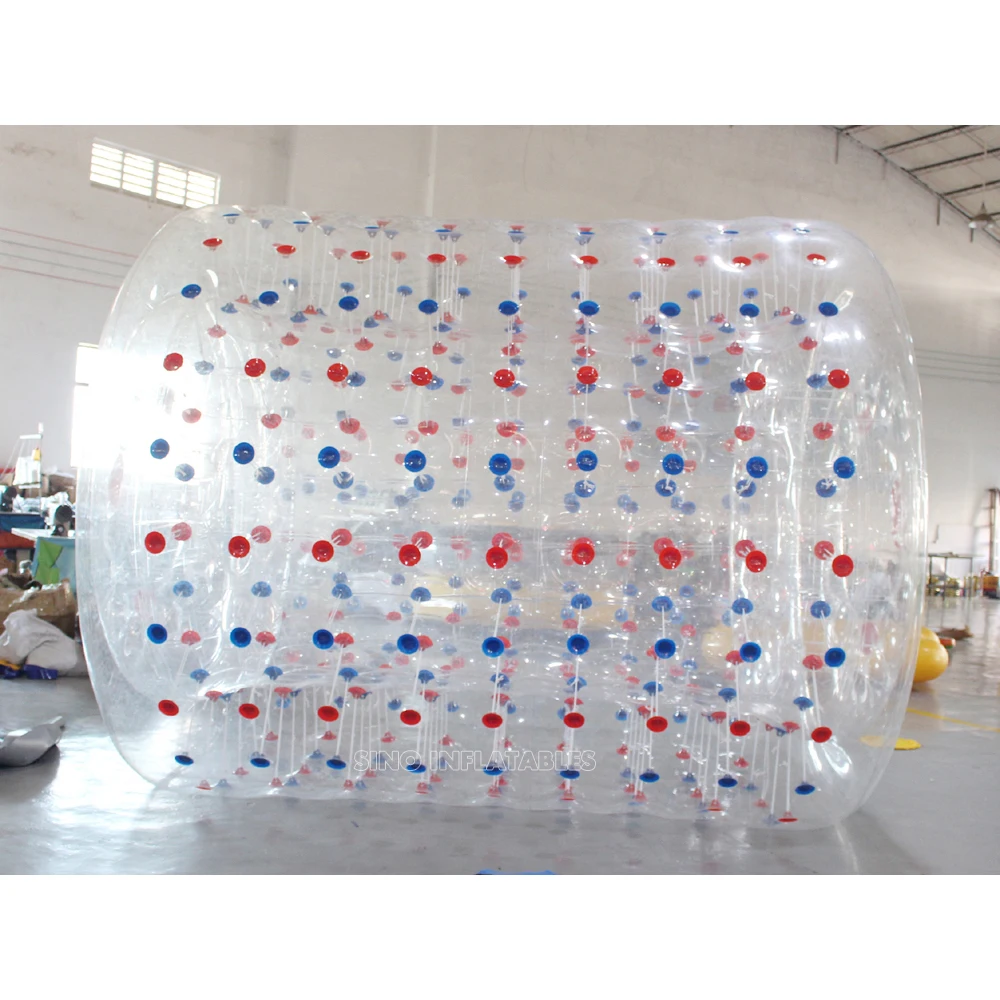 Popular kids and adults inflatable water roller in high quality for water game from Guangzhou inflatables factory