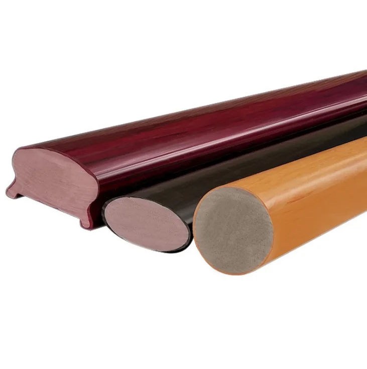 Flexible PVC Handrails Pipe for Indoor Steps Railing Balustrade Staircase Stainless Steel Tube Fittings