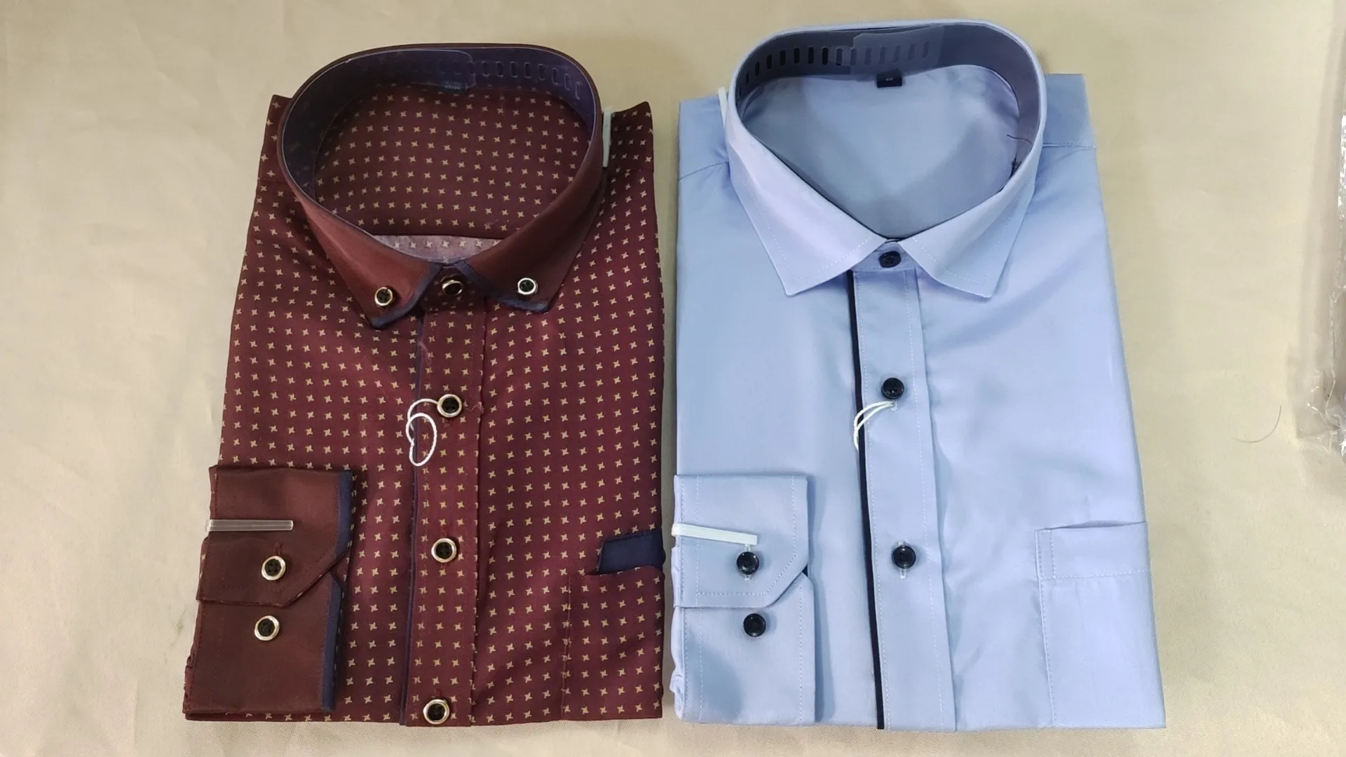 Men Shirt Brand 2024 Male High Quality Long Sleeve Shirts Casual Slim Fit Black Man Clothes Dress