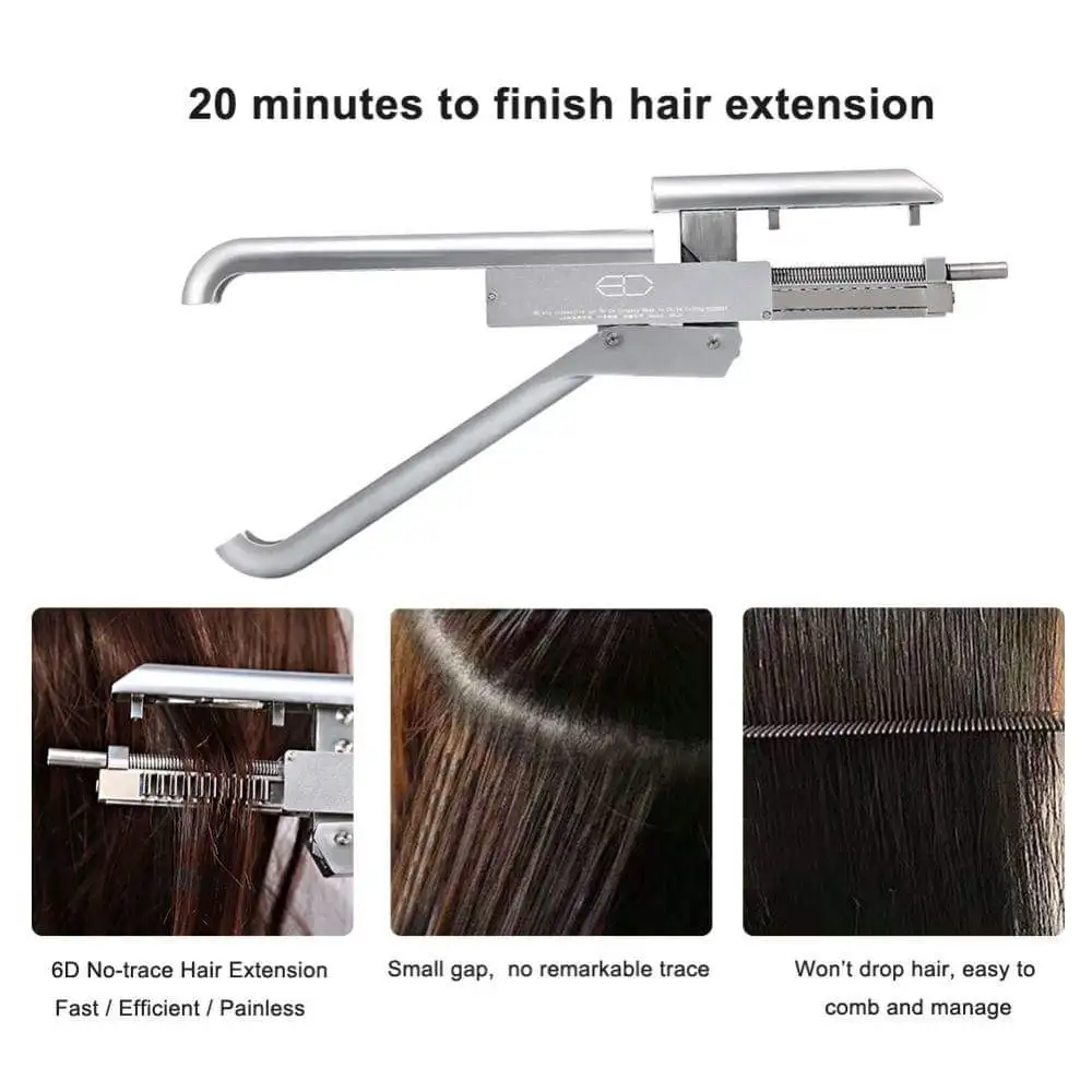 
Full cuticle aligned remy hair 28inch,613# blonde 0.8gr/beam,6D fast fix on head virgin blond remy hair 