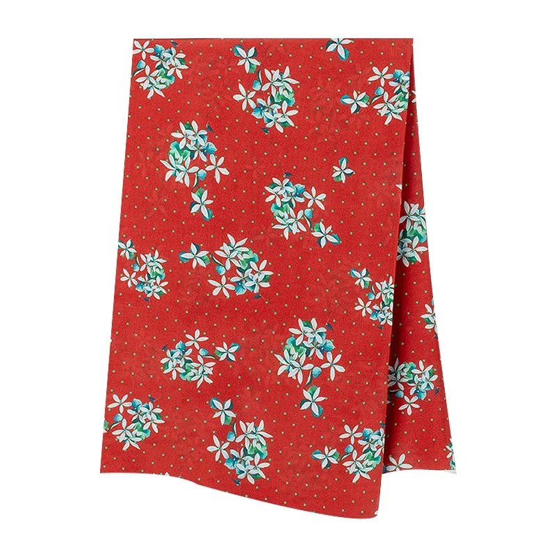 high quality 12MM 100%Silk crepe de chine fabric mulberry silk CDC digital print fabric