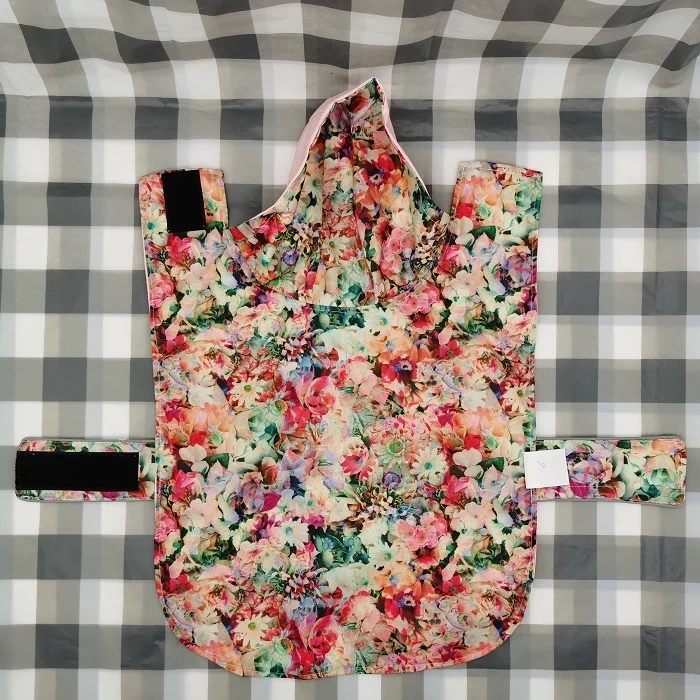 
Pet Dog Wear Reflective Adjustable Drawstring Hood Waterproof Pink Dog Clothes Raincoat Pet Apparel & Accessories Hoodies Animal 