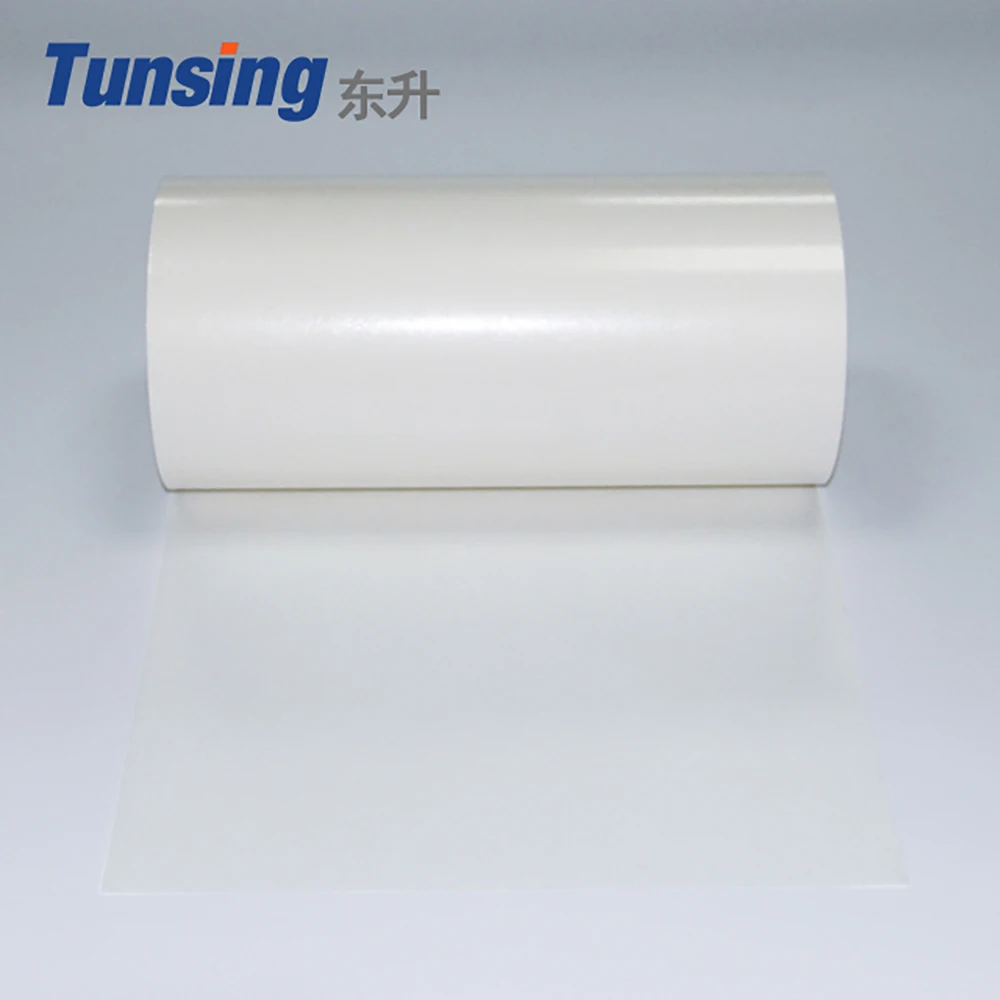 Transparent Thermoplastic High Elastic Tpu Hot Melt Adhesive Film Laminate Fabric with Foam for Bra Cups
