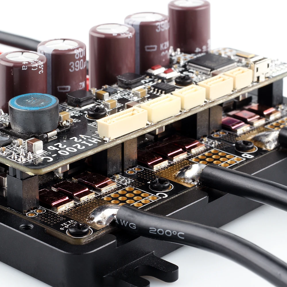 HGLTECH высококачественный независимый привод ворот BLDC режим HI200 75V 200A VESC