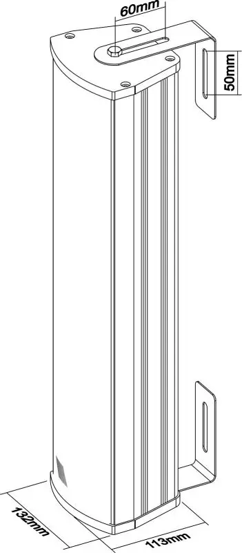 HYS940 40W Aluminium Waterproof PA Column Speaker