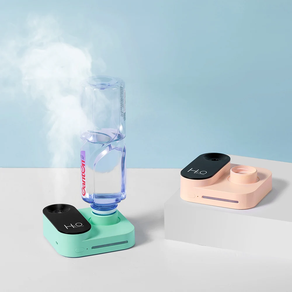 New Camera Humidifiers USB Small Home Office Desktop Silent Spray Humidifier Rechargeable Portable H2O Air Humidifier