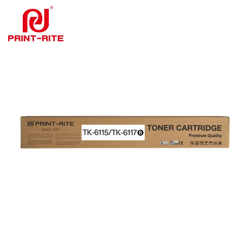 Print-Rite TK-6115 TK6115 TK-6117 TK6117 Toner Cartridge With Chip compatible for Kyocera Ecosys M4132idn M4125idn  printer