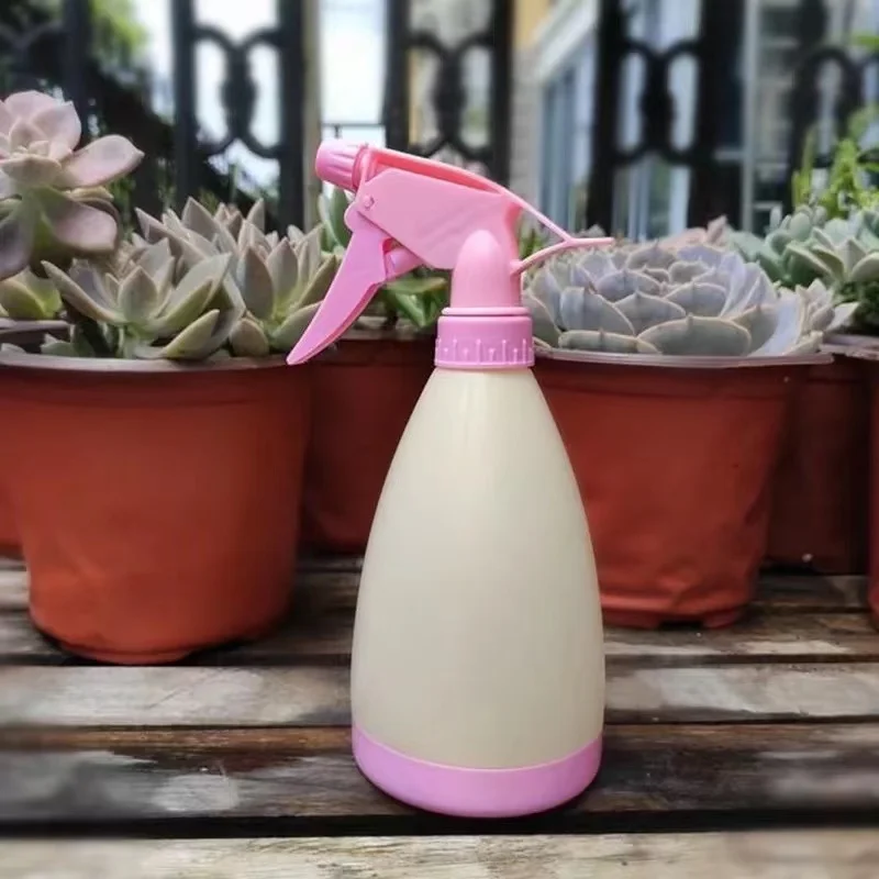 500ml hand pressure candy color watering can for home garden plant watering can