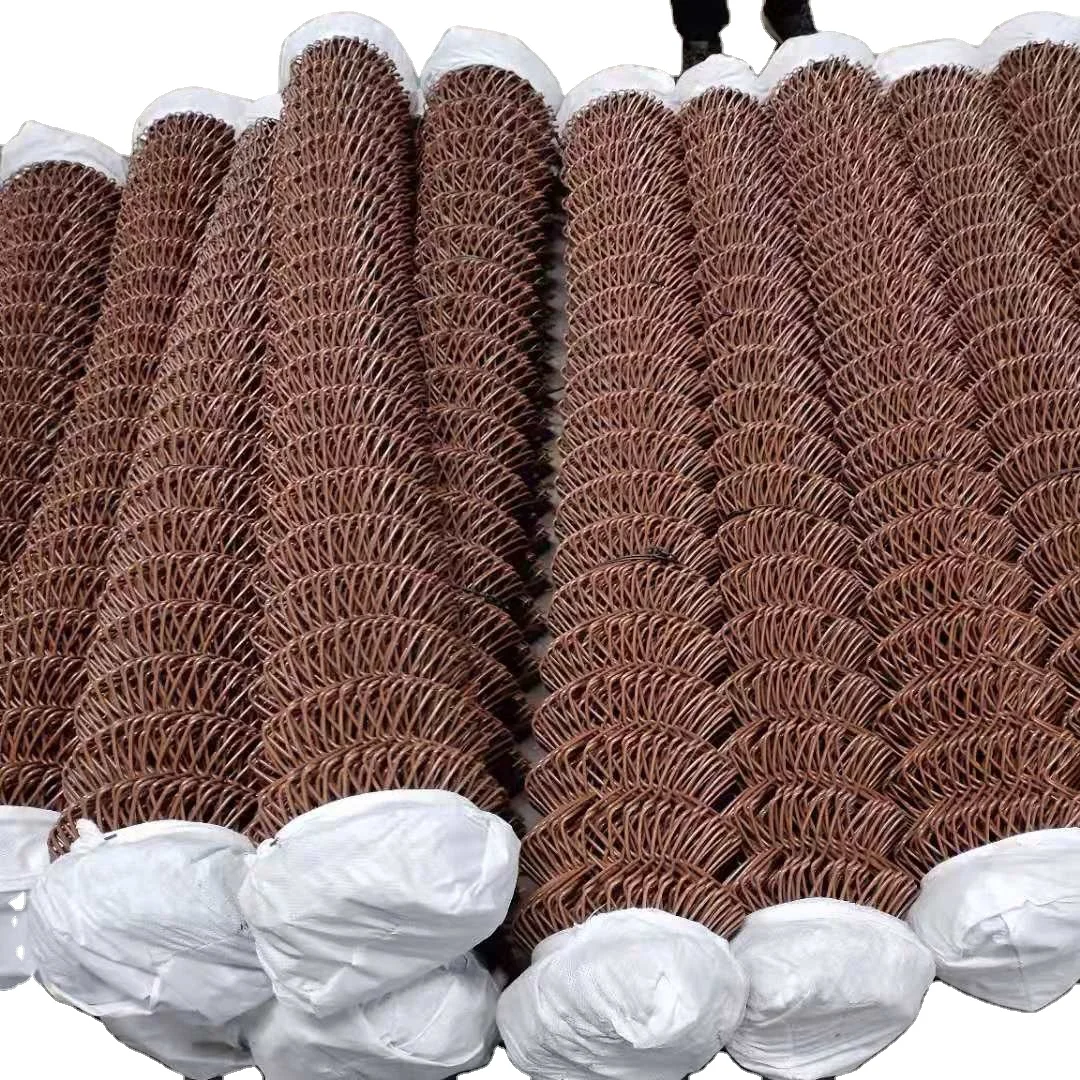 Metal rhombus chain link fence garden pvc galvanized 6 foot used 6ft chain link fence