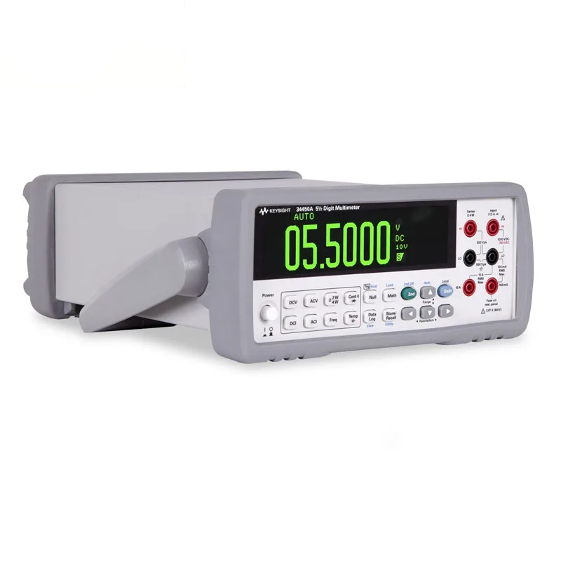 Keysight 34450A digital multimeter, five and a half digit desktop, 190 readings/second