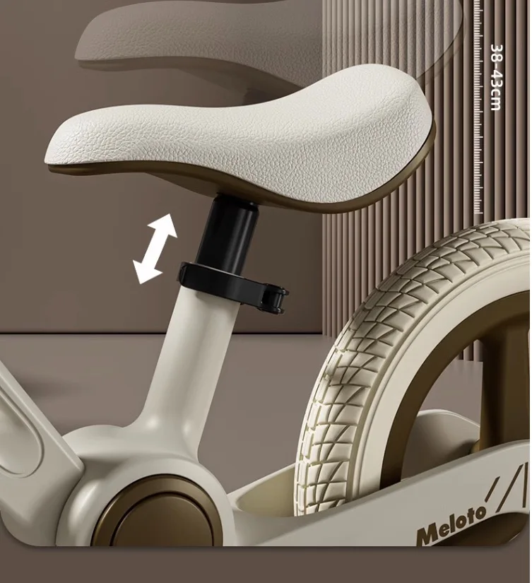 Children 4-6 Years Old 12inches Balance Bike sliding Scooter Portable One-click Storage Safety Free Of Inflation Balancing Bike