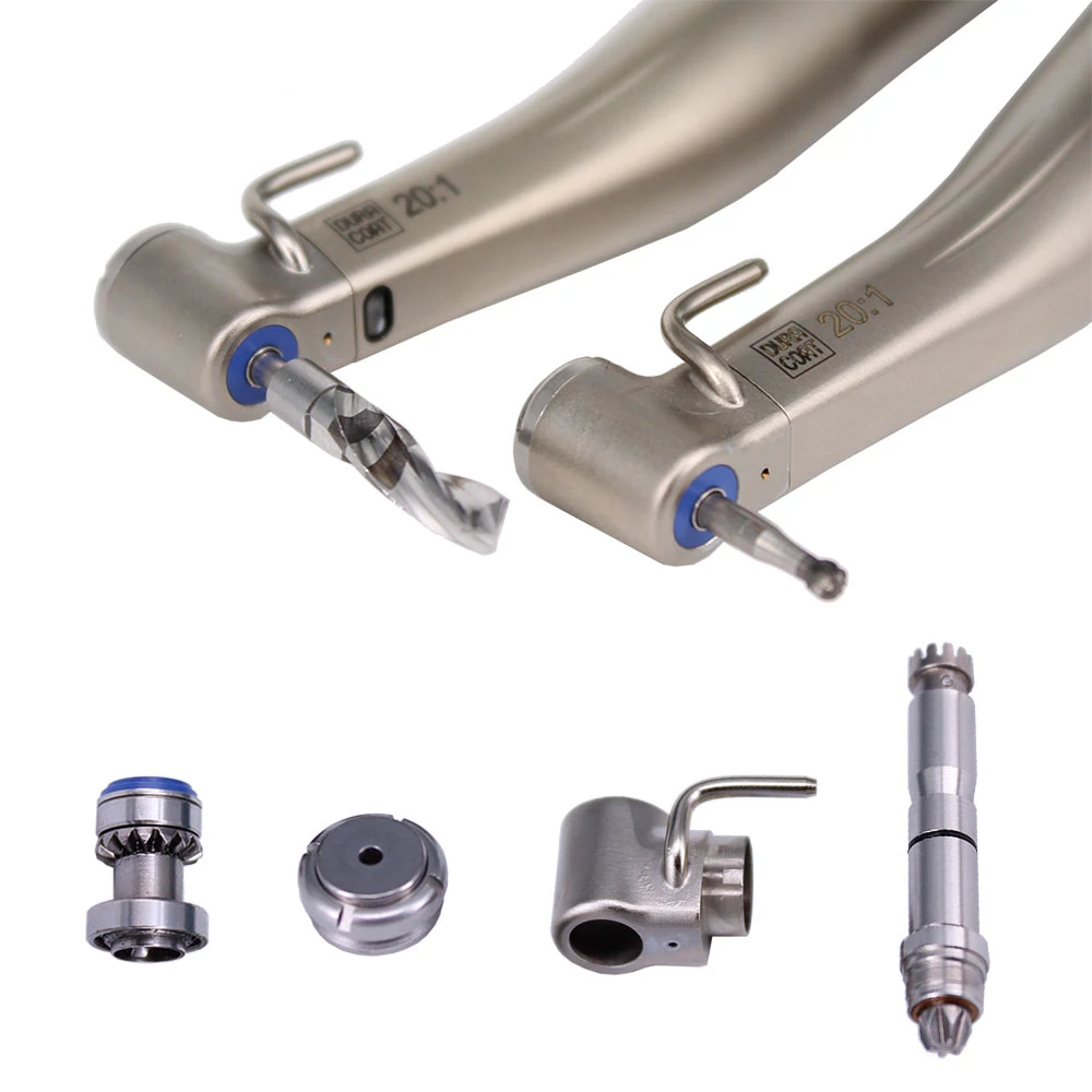 Dental electric turbina speed handpiece led w&h dental handpiec manufactur low speed dental 20:1 implant handpiece kit for nsk