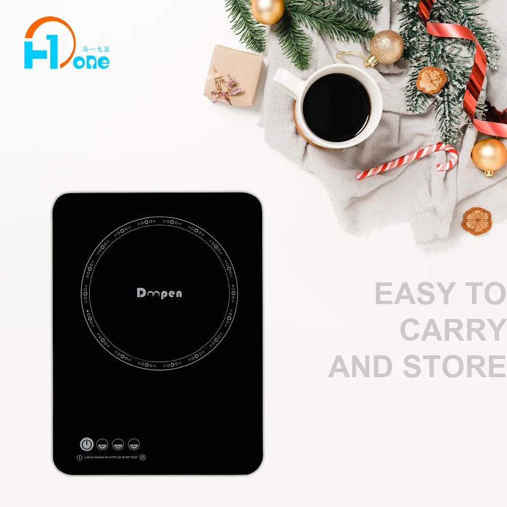 220V Table Touch Control Home Single Hob Steam Egg Cooktop 1 Burner Multi Cooking Emc Induction Cooker For Hot Pot