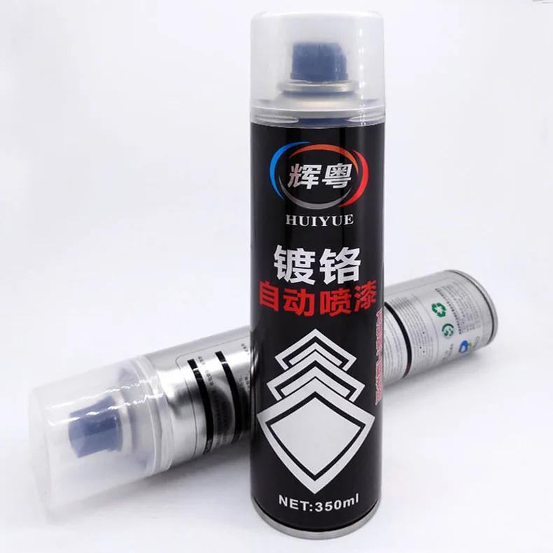 
350ml Magic Mirror Chrome Metallic Aerosol Spray Paint 