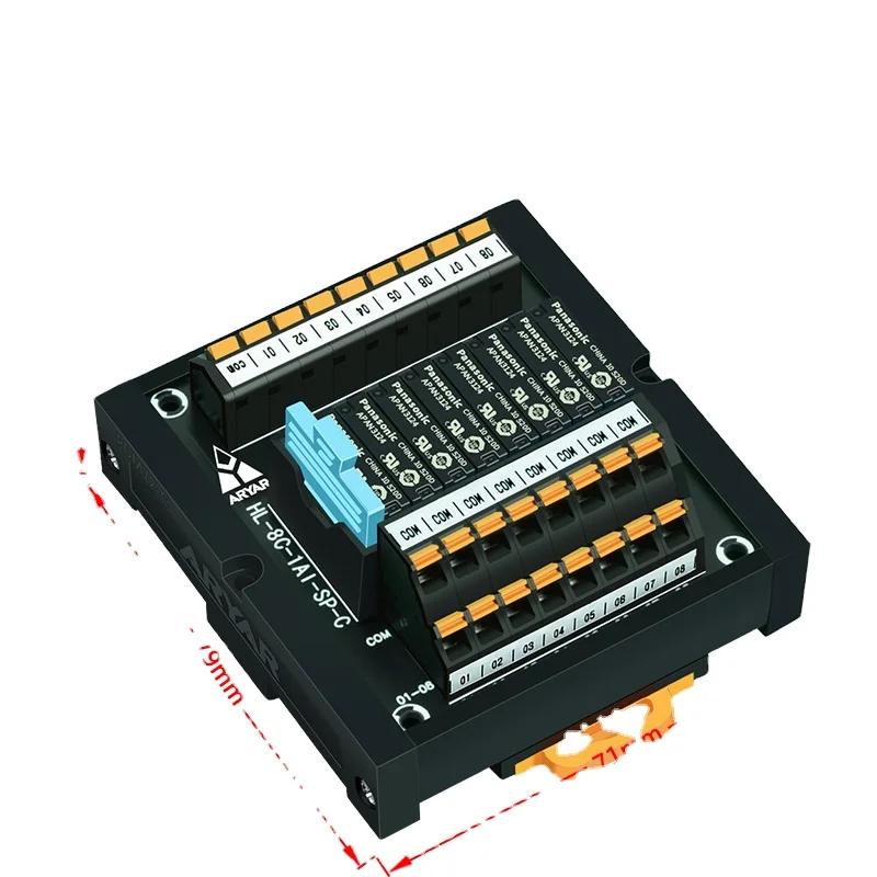 8 Channel APAN3105 5V 5A Relay Module Driver Amplifier PLC Board Independent Output Control Independent Output