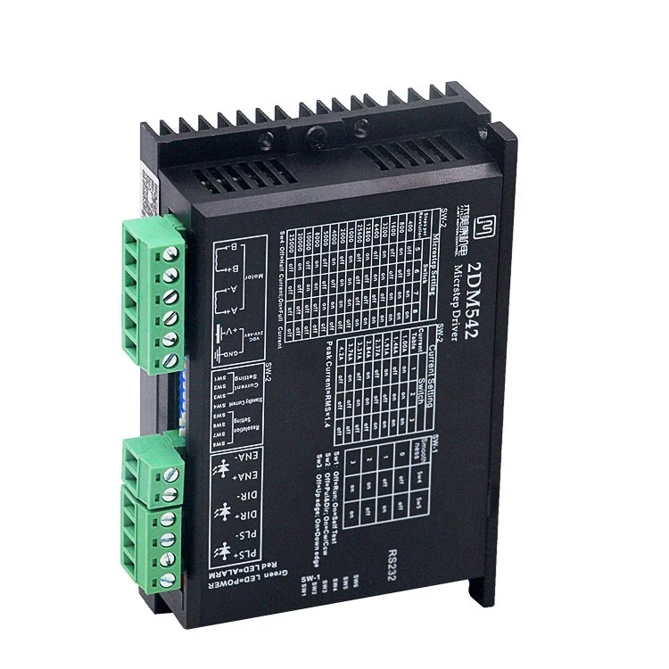 2DM542 low-speed smoothly nema23 nema34 stepper motor driver for inkjet printer microstep driver CNC