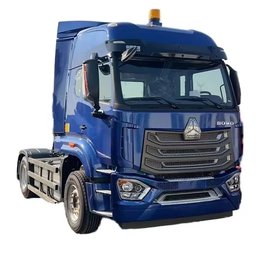 Howo 4x2 Electric/Diesel Tractor Truck Automatic Transmission Weichai Engine Left Hand Steering Euro 2 Emission Standard New LHD