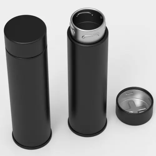 Certified Child Resistant Tin Tube For Fresh Flower, Gummies, Lozenges, Pill Medicine Candy, Pre Rolls