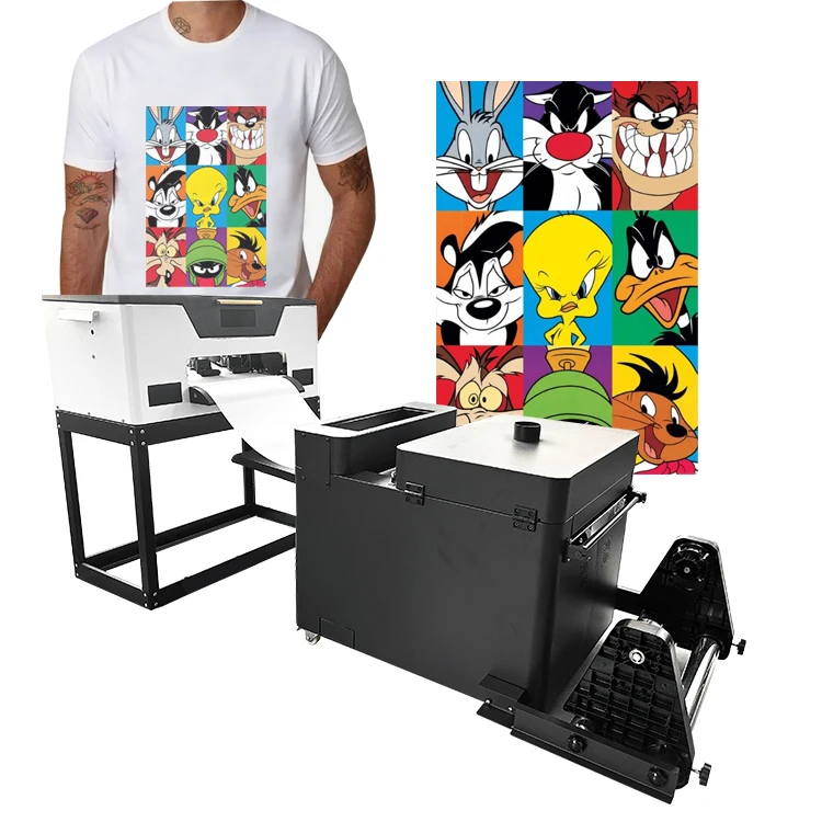 XP600 single-head printer  Machine A3 30cm pigment Ink for T-Shirt cloth printing sublimation Inkjet Printer For EPSON