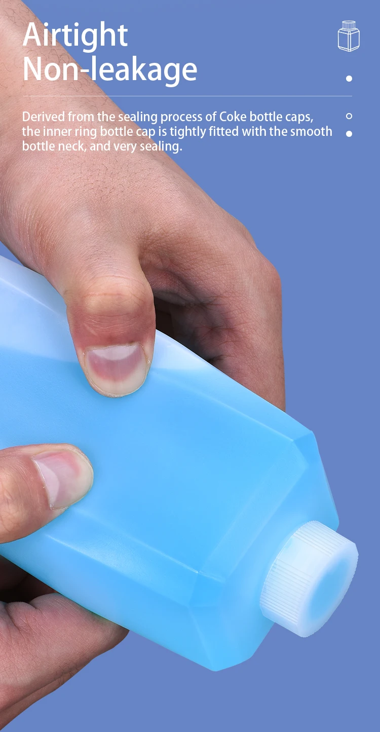 250ml Transparent Brown Mini Reagent Liquid HDPE Plastic Bottles For Packing Chemical Detergent Pesticide Seal The Square Bottle