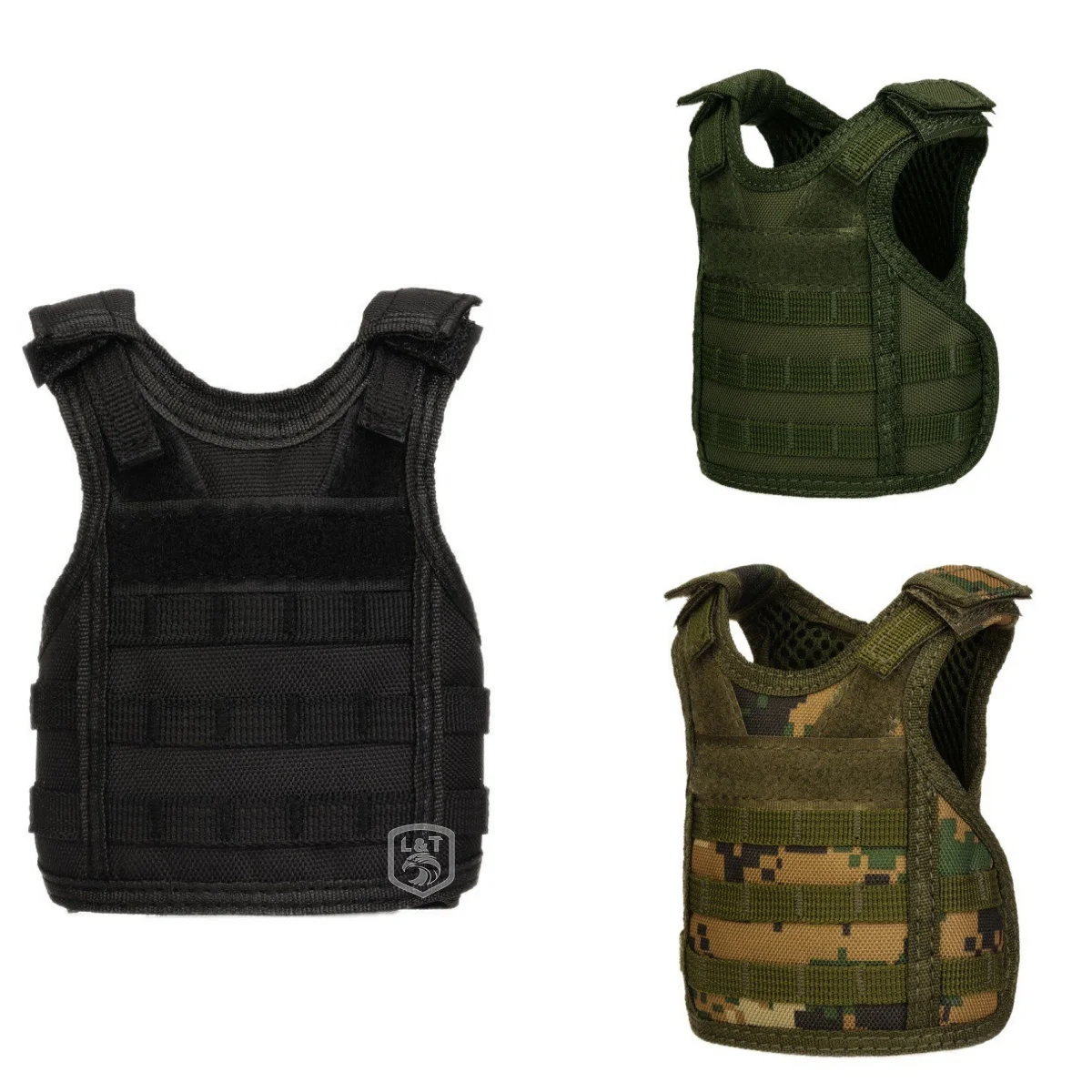 Molle Mini Tactical Camouflage Tactical Vest Lightweight Tactical Beer Vest Christmas Gift