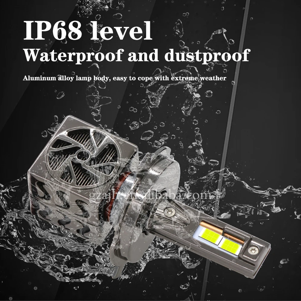 Factory T65 M18 39800lm 120w H1 H2 H3 H5 H7 H13 auto car led light motorcycle bulb Q9 led headlights