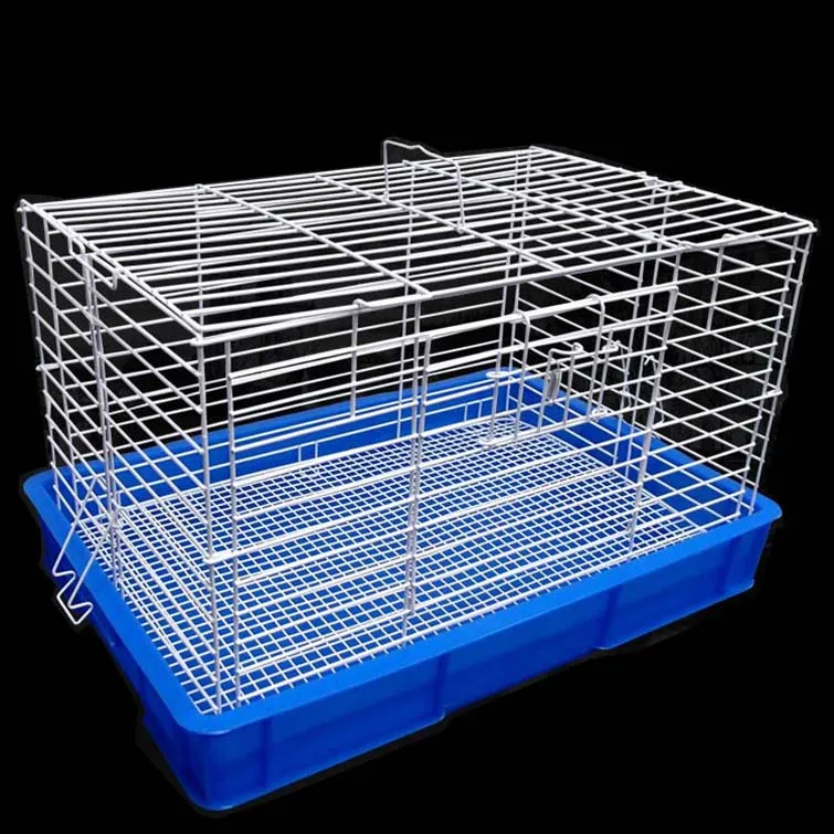 Zunhua Meihua wholesale metal iron mesh rabbit cage chicken coop with bottom tray for sale