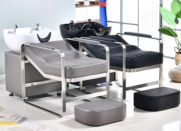 Modern Luxury Hair Washing Stations  Hair Salon Shampoo Bed