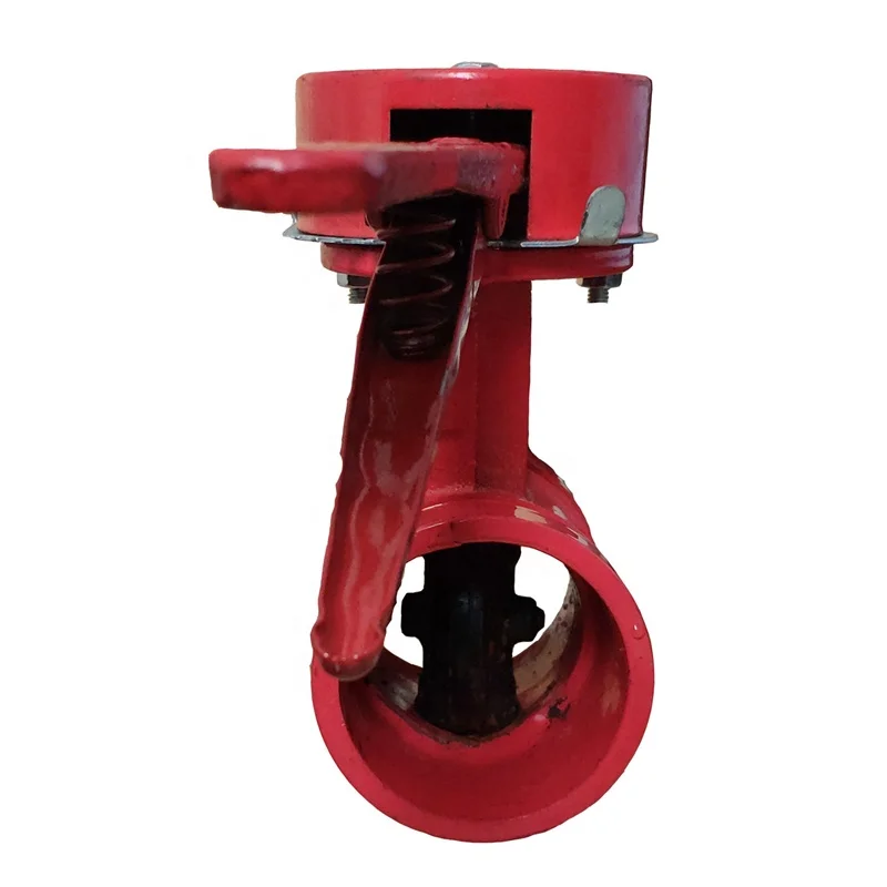 Ductile Iron Angle Steel 4 Inch Cold Water Lug Type Manual Ductile Butterfly Valve Cast Iron Electric Actuator Butterfly Valve