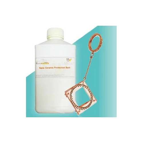 High Quality Nano-Ceramic E-coating Plating Solution for Jewelry Accessories Metal