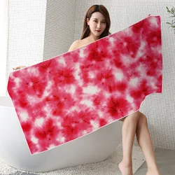boho print softness cozy luxury terry 100% cotton Four layers gauze bath beach towels with logo custom print