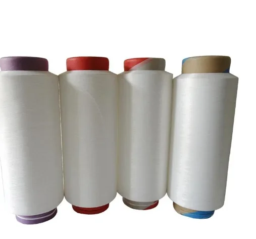 Factory direct sales Golden Manufacture Sale 2075 Spandex Polyester Material And Raw White Air Covered Yarn