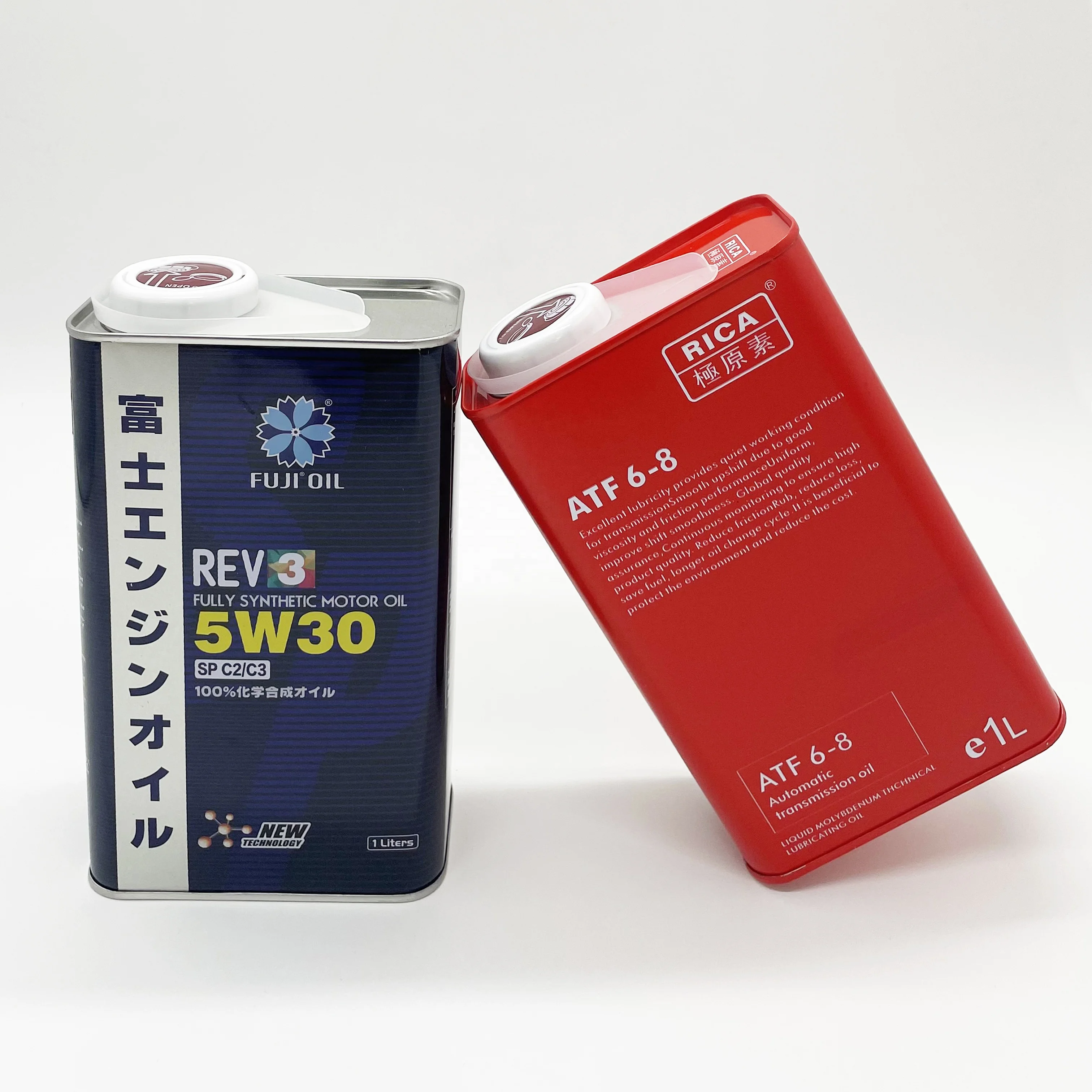 New design product metal package tank metal tin cans for engine oil