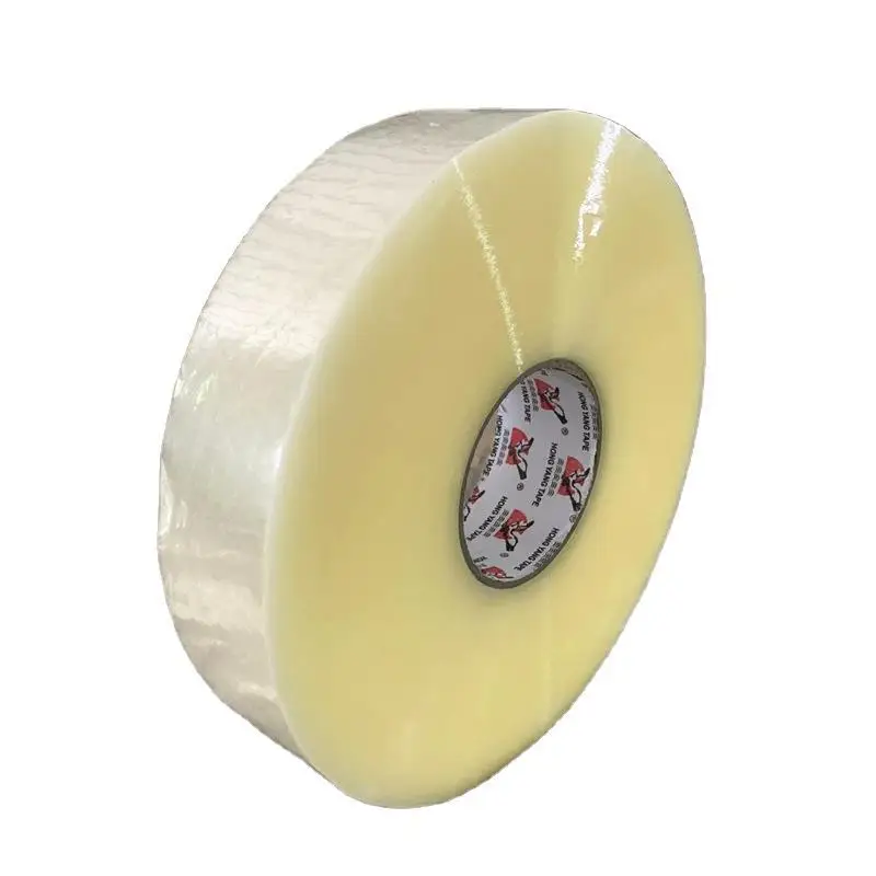 Packaging Large Size Large Volume Automatic Machine Logistics E-commerce Sealing Tape Yellow Color Packing Tape Transparent