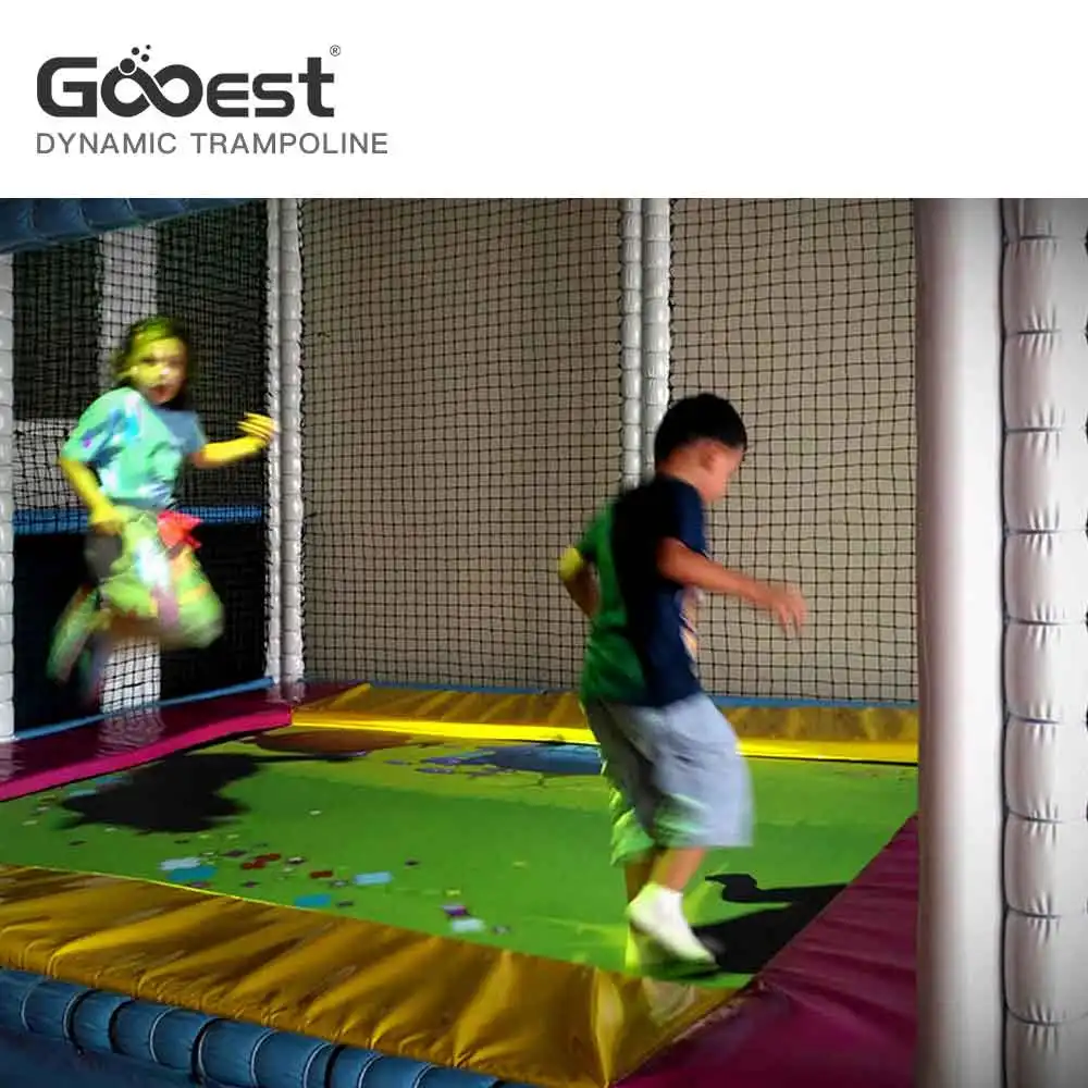 hot sales indoor interactive trampling for playground