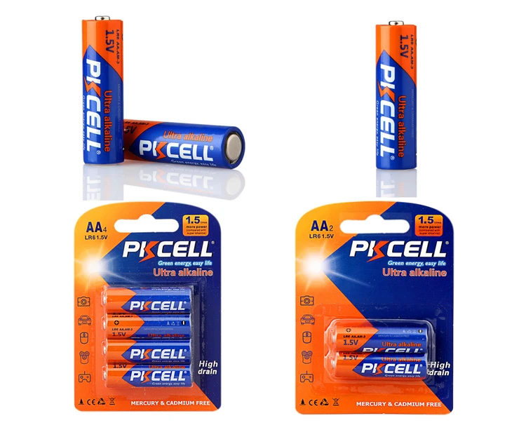 
Power flash lr6 aa alkaline battery no.5 dry cell battery 